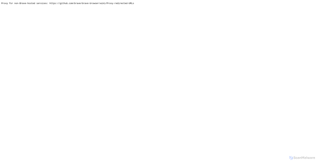 Security scan screenshot of https://sb-ssl.brave.com