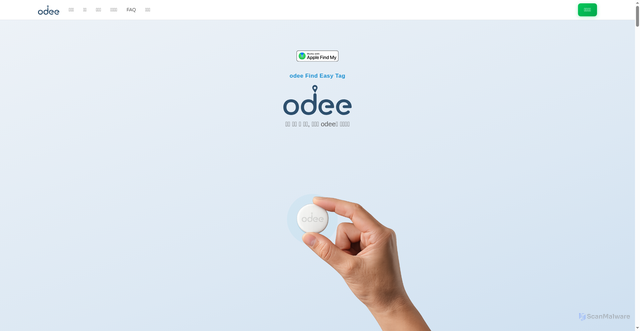 Security scan screenshot of https://odee.pages.dev/