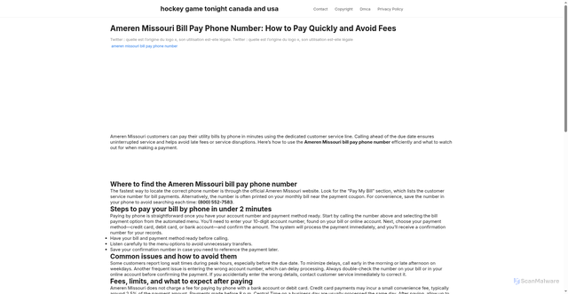 Security scan screenshot of https://pikselfocusspot-dp234mve1d88.edgeone.app/ameren-missouri-bill-pay-phone-number.html