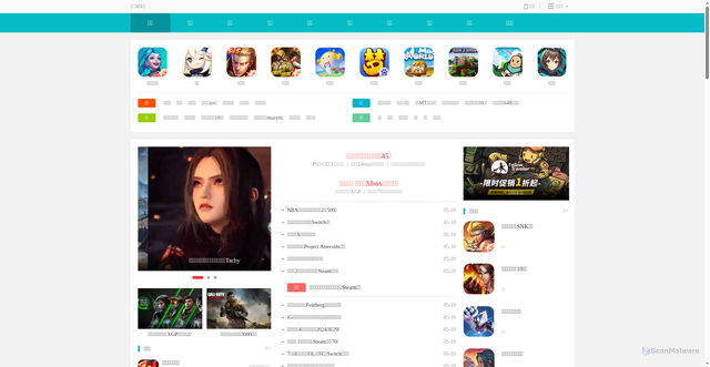 Security scan screenshot of https://youxi369.com