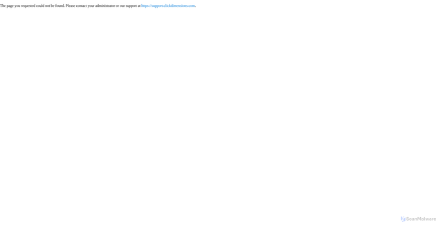 Security scan screenshot of https://pages-eu.clickdimensions.com