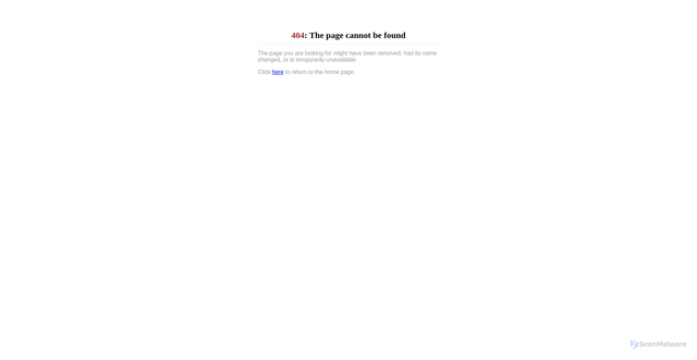 Security scan screenshot of http://birdislandmn.gov/404.htm?aspxerrorpath=/index.asp