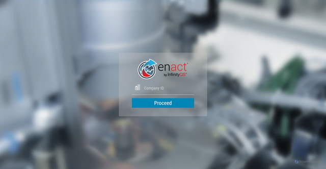 Security scan screenshot of https://us1enactweb.infinityqs.com
