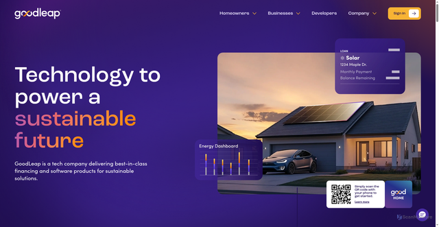Security scan screenshot of https://loanpal.com