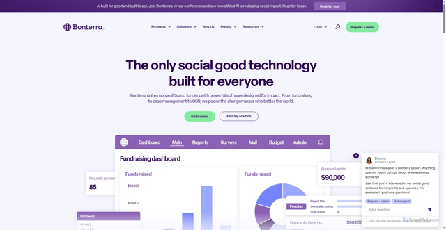 Security scan screenshot of https://www.bonterratech.com