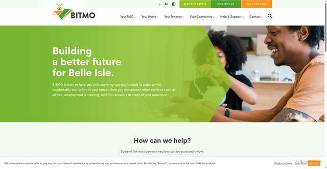Security scan screenshot of https://www.belleisletmo.co.uk/