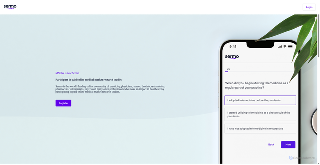 Security scan screenshot of https://mnow.com