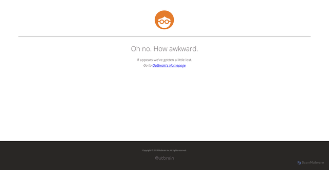 Security scan screenshot of https://tcheck.outbrainimg.com/