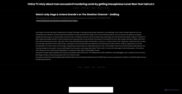 Security scan screenshot of https://macgraypartshugo-ozie4d70li.edgeone.app/267-watch-lady-gaga-ariana-grandes-on-the-weather-channel-zedblog.html