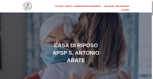 Security scan screenshot of https://apsptrino.it/