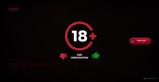 Security scan screenshot of https://3sigma-sex-games.com/
