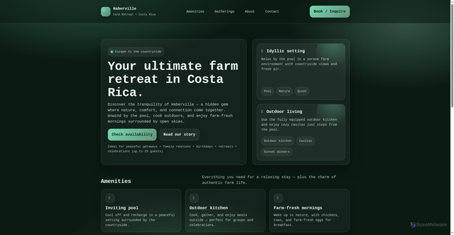 Security scan screenshot of https://haberville-3p8tqej9rf.edgeone.app/
