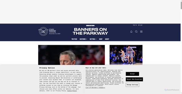 Security scan screenshot of https://www.bannersontheparkway.com/