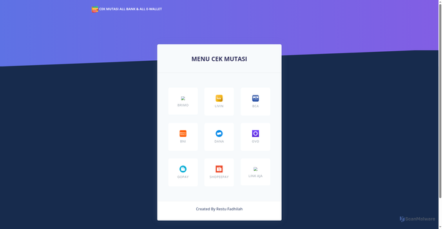 Security scan screenshot of https://cekmutasi.my.id/