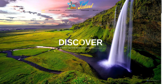 Security scan screenshot of https://www.icetourist.is/