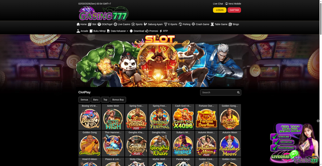 Security scan screenshot of https://ndx-gasing777pro.life/desktop/game/slot/clotplay