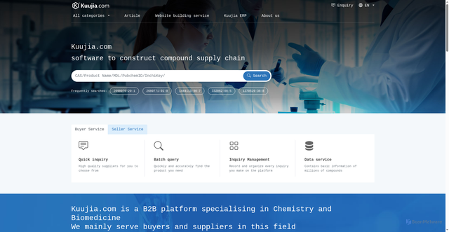 Security scan screenshot of https://kuujia.com