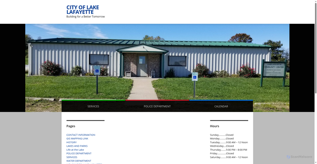 Security scan screenshot of https://lakelafayettemo.gov/