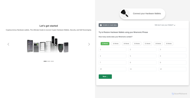 Security scan screenshot of https://startguide.ghost.io/exodus
