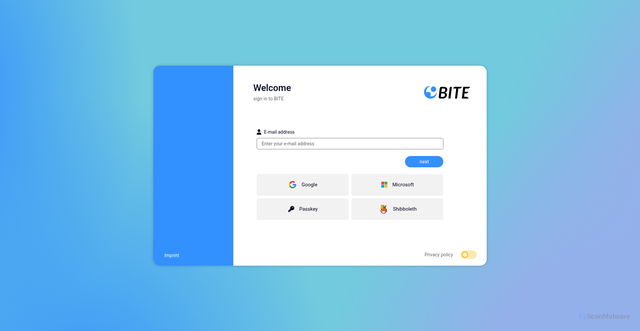 Security scan screenshot of https://b-ite.com