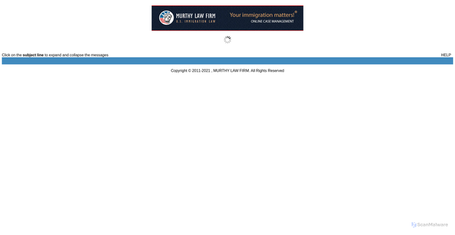 Security scan screenshot of https://email.murthy.com/email.aspx