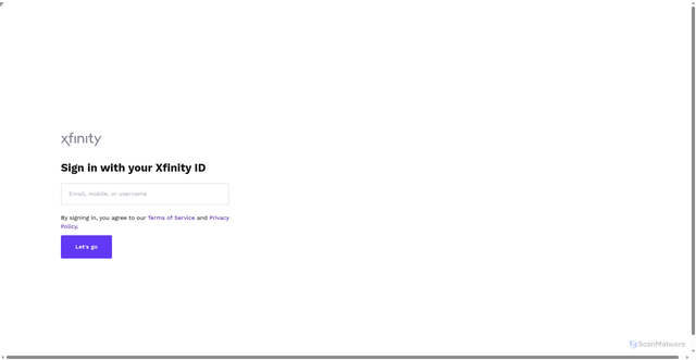 Security scan screenshot of https://comcast-3-3.vercel.app/