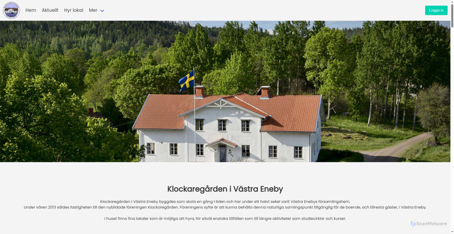 Security scan screenshot of https://vastraenebyklockaregard.se