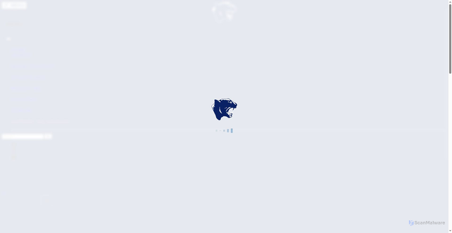 Security scan screenshot of https://cscougars.com/sports/mbkb/index