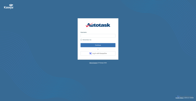 Security scan screenshot of https://autotask.net