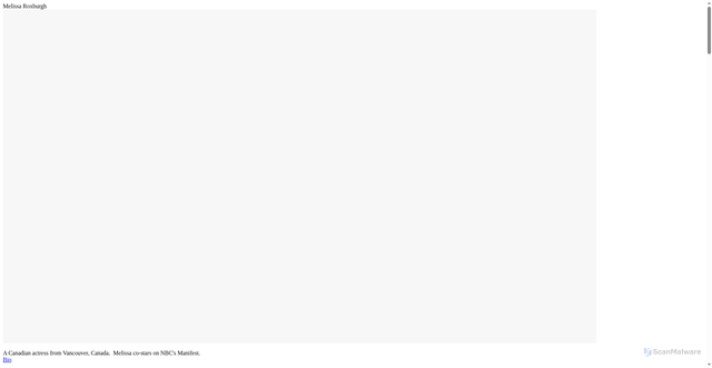 Security scan screenshot of https://strangecoolworld.com/melissa-roxburgh