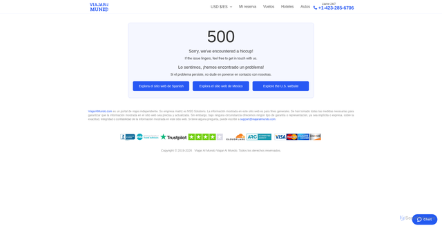 Security scan screenshot of https://www.viajaralmundo.com/vuelo/pagos/u0tzu0ic571