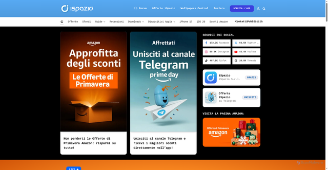 Security scan screenshot of https://www.ispazio.net