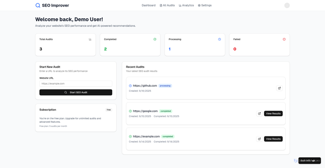 Security scan screenshot of https://alto.vercel.app/dashboard