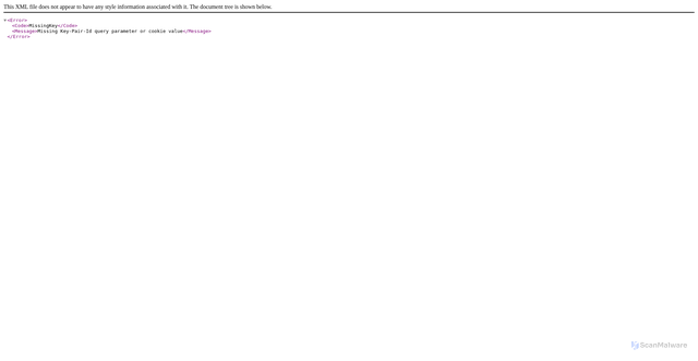 Security scan screenshot of https://fygocw.cdn-settings.appsflyersdk.com