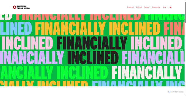 Security scan screenshot of https://americanpublicmedia.org