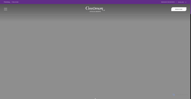 Security scan screenshot of https://cinnamonhotels.com