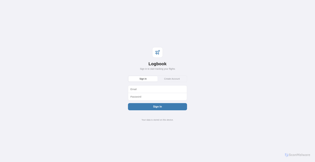 Security scan screenshot of https://skylog.pages.dev/