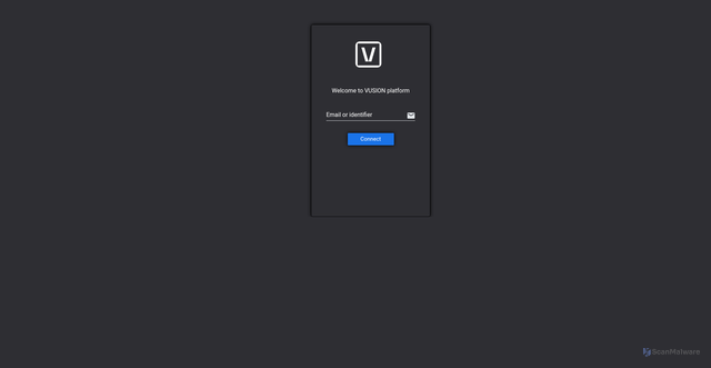 Security scan screenshot of manager-eu.vusion.io
