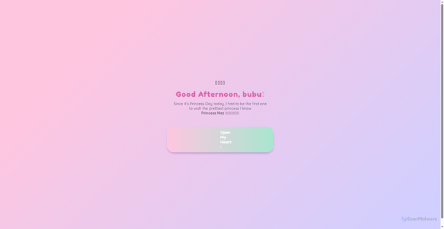 Security scan screenshot of https://princessnaz-higusofw3t.edgeone.app/