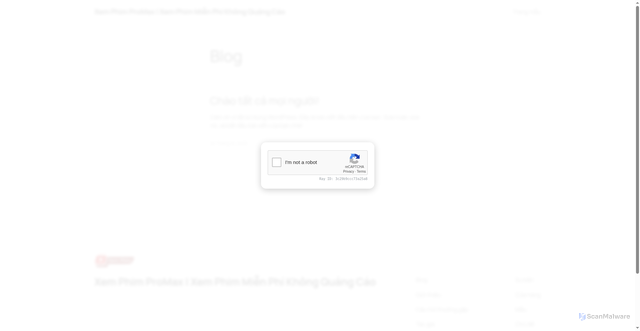 Security scan screenshot of https://xemphimpromax.com
