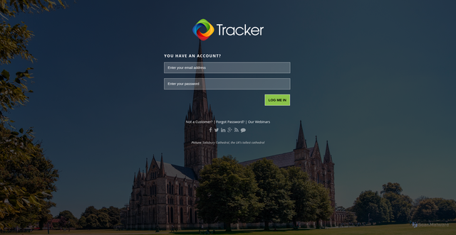 Security scan screenshot of https://ukevo.tracker-rms.com
