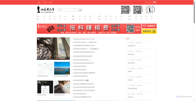 Security scan screenshot of https://swsm.net