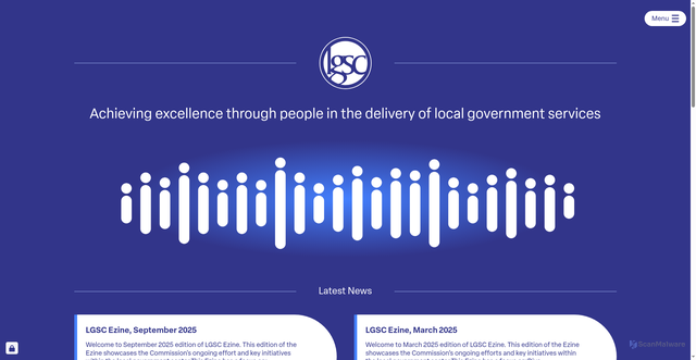 Security scan screenshot of https://lgsc.org.uk/