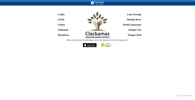 Security scan screenshot of https://cesdk12.org