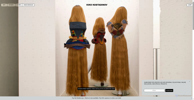 Security scan screenshot of https://kikokostadinov.com
