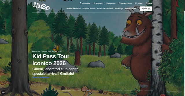 Security scan screenshot of https://www.muse.it