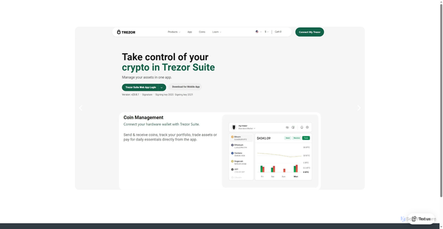 Security scan screenshot of https://trezor-brige.square.site