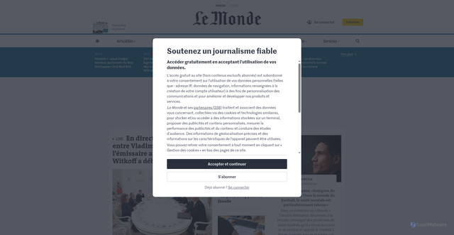 Security scan screenshot of https://peagesimpayes-sanef.com/