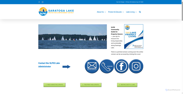 Security scan screenshot of https://slpidny.gov/