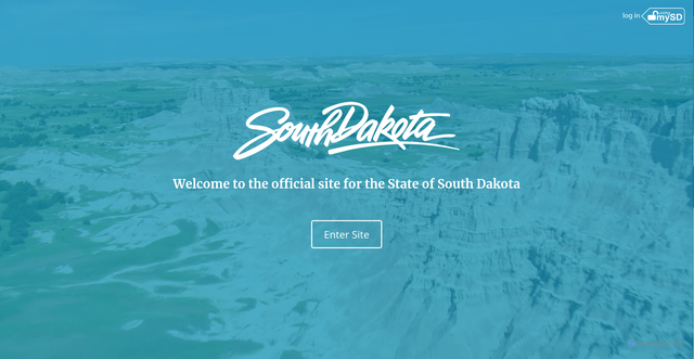 Security scan screenshot of https://www.sd.gov/cs